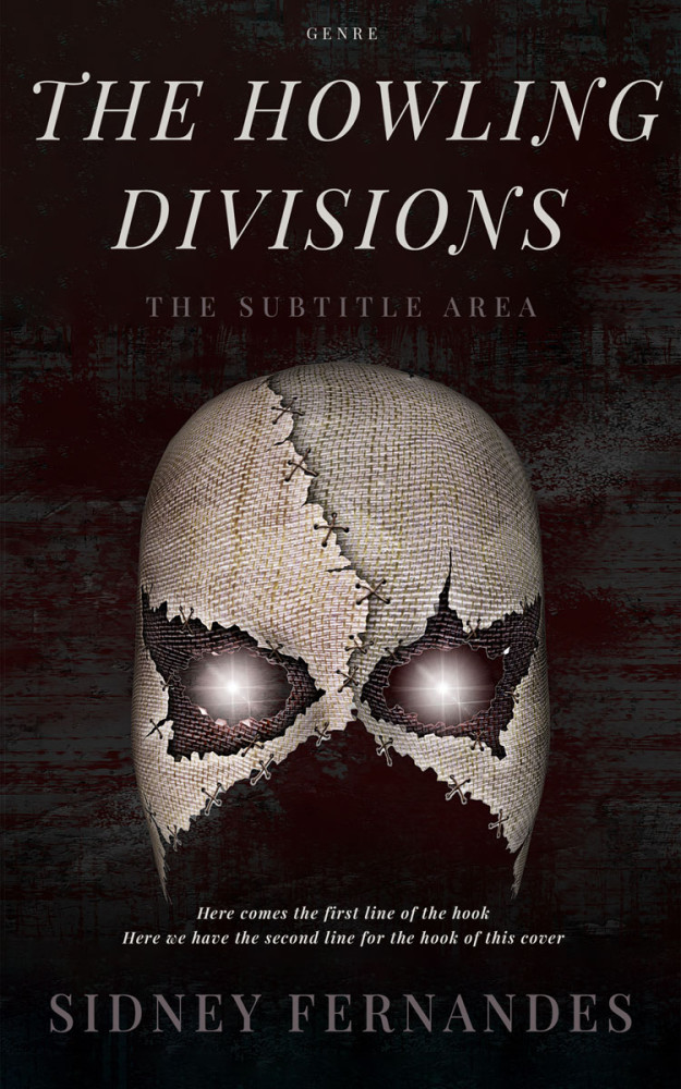 Front view of Gondola #20466 - Premade Horror Book Cover