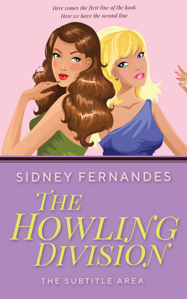 Front view of Bouquet #20478 - Premade Chick Lit Book Cover