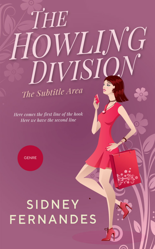 Front view of Tapestry #20481 - Premade Chick Lit Book Cover