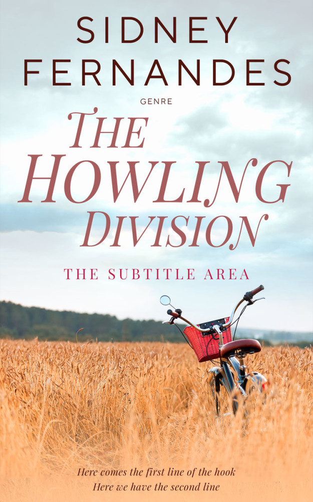 Front view of Satin Linen #20488 - Premade Literary Fiction Book Cover