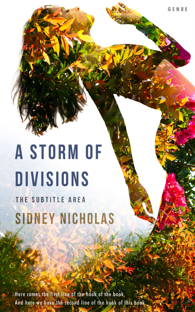 Front view of Mikado #20512 - Premade Health & Mind & Body Book Cover