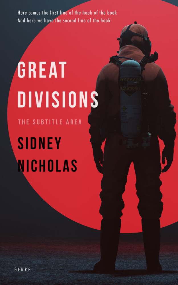 Front view of Thunder #20518 - Premade Apocalyptica Book Cover