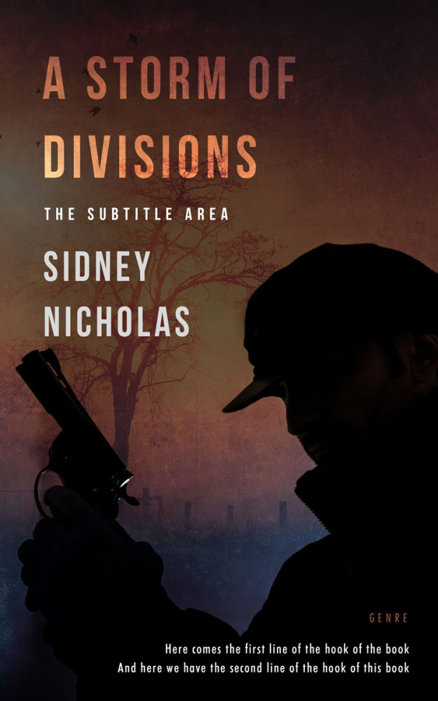 Front view of Cocoa Brown #20522 - Premade Mystery & Thriller & Suspense Book Cover