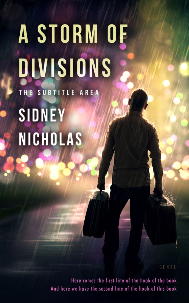 Front view of Cameo #20523 - Premade Mystery & Thriller & Suspense Book Cover