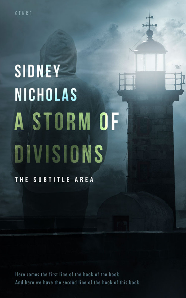 Front view of Mirage #20527 - Premade Mystery & Thriller & Suspense Book Cover