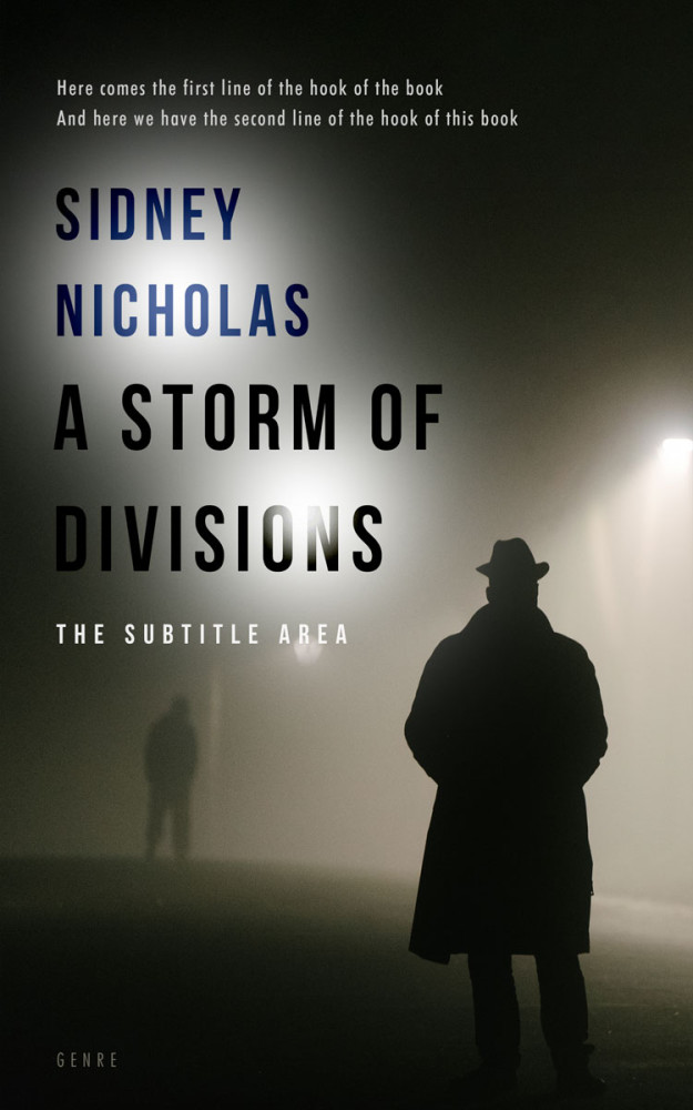 Front view of Tide #20529 - Premade Mystery & Thriller & Suspense Book Cover