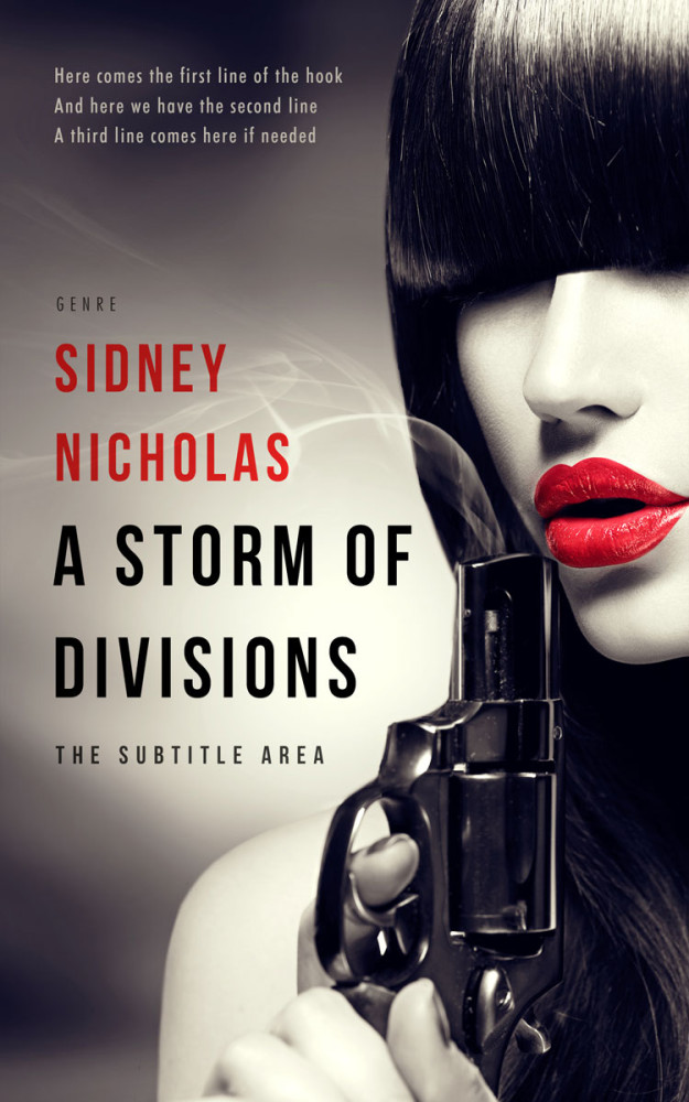 Front view of Wafer #20532 - Premade Mystery & Thriller & Suspense Book Cover