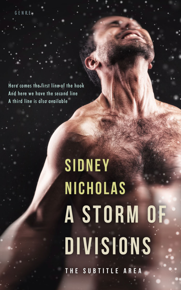 Front view of Rodeo Dust #20542 - Premade Erotica Book Cover