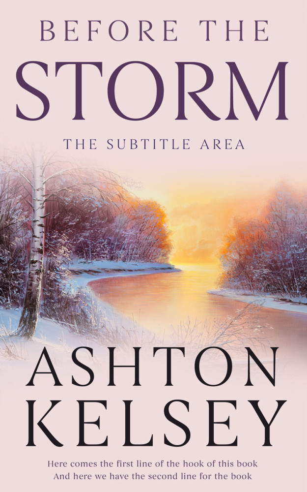 Front view of Wafer #20558 - Premade Fantasy Book Cover