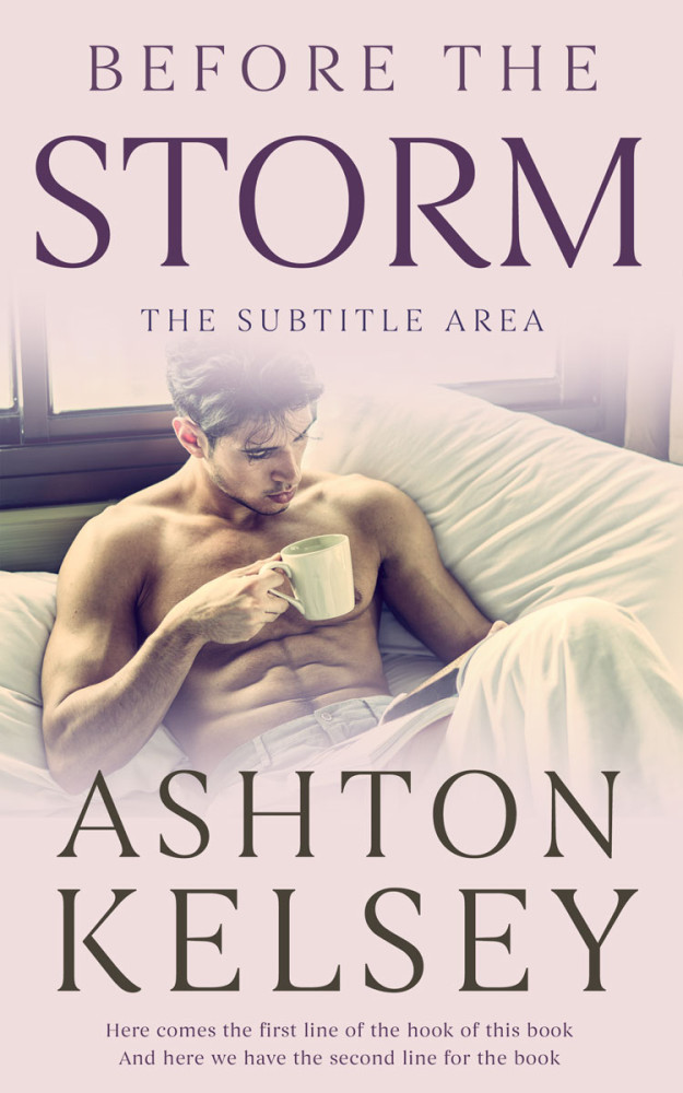 Front view of Pearl Bush #20564 - Premade Erotica Book Cover