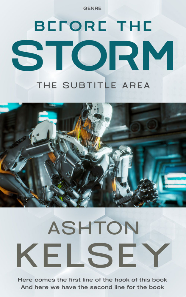 Front view of Plantation #20584 - Premade Apocalyptica Book Cover