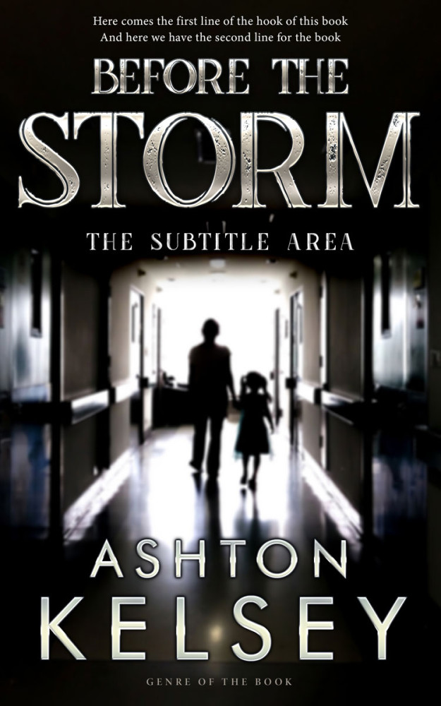 Front view of Cloud #20636 - Premade Mystery & Thriller & Suspense Book Cover