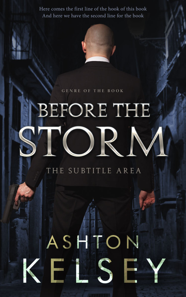 Front view of Woodsmoke #20637 - Premade Mystery & Thriller & Suspense Book Cover