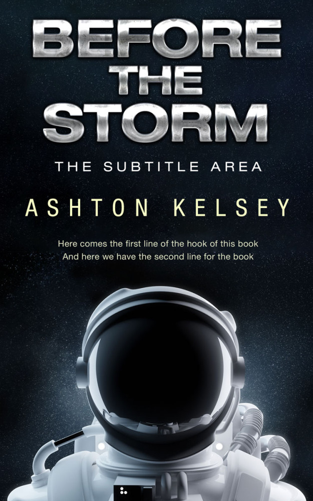 Front view of Bunker #20661 - Premade Science Fiction Book Cover | BookCoverZone