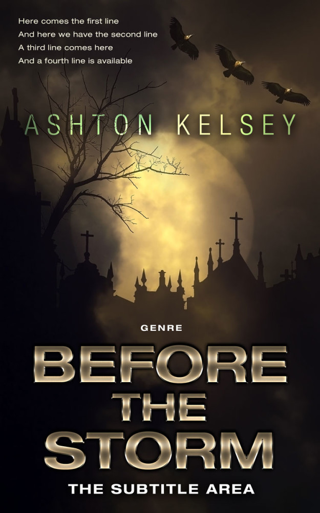 Front view of Cocoa Brown #20667 - Premade Mystery & Thriller & Suspense Book Cover