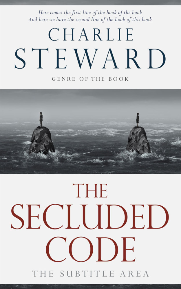 Front view of Mako #20786 - Premade Romance Book Cover