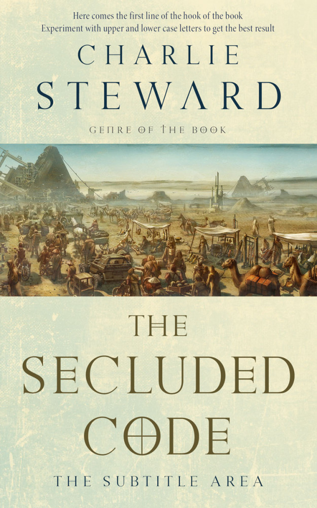 Front view of Tana #20790 - Premade Historical Book Cover