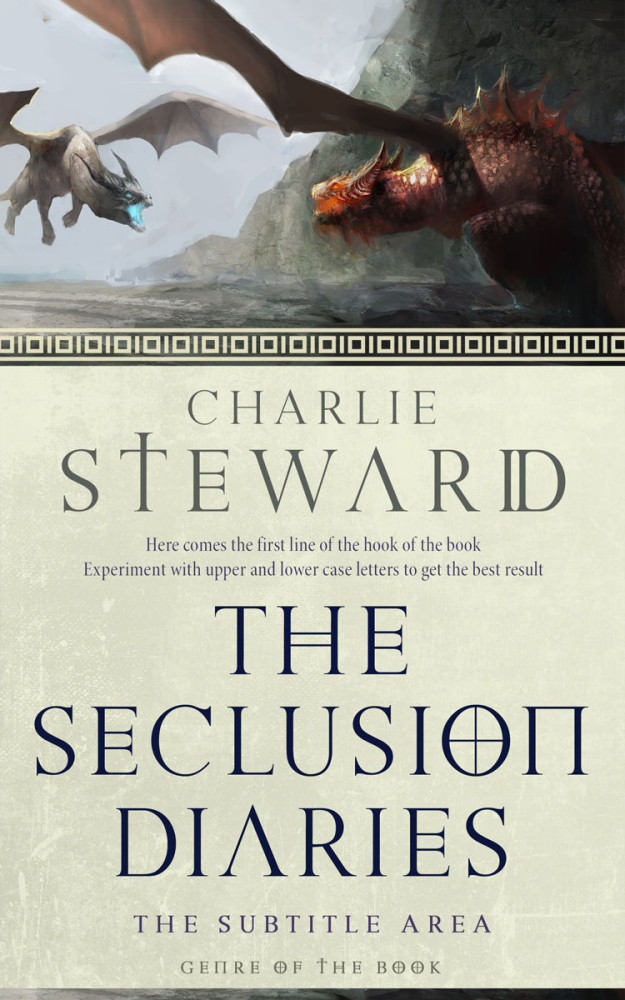 Front view of Moon Mist #20796 - Premade Fantasy Book Cover