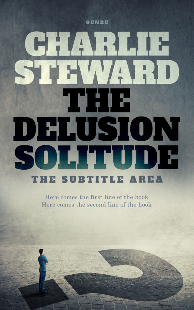 Front view of Mako #20821 - Premade Business Book Cover