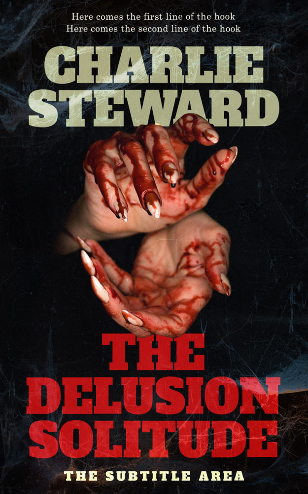 Front view of Cod Gray #20829 - Premade Horror Book Cover