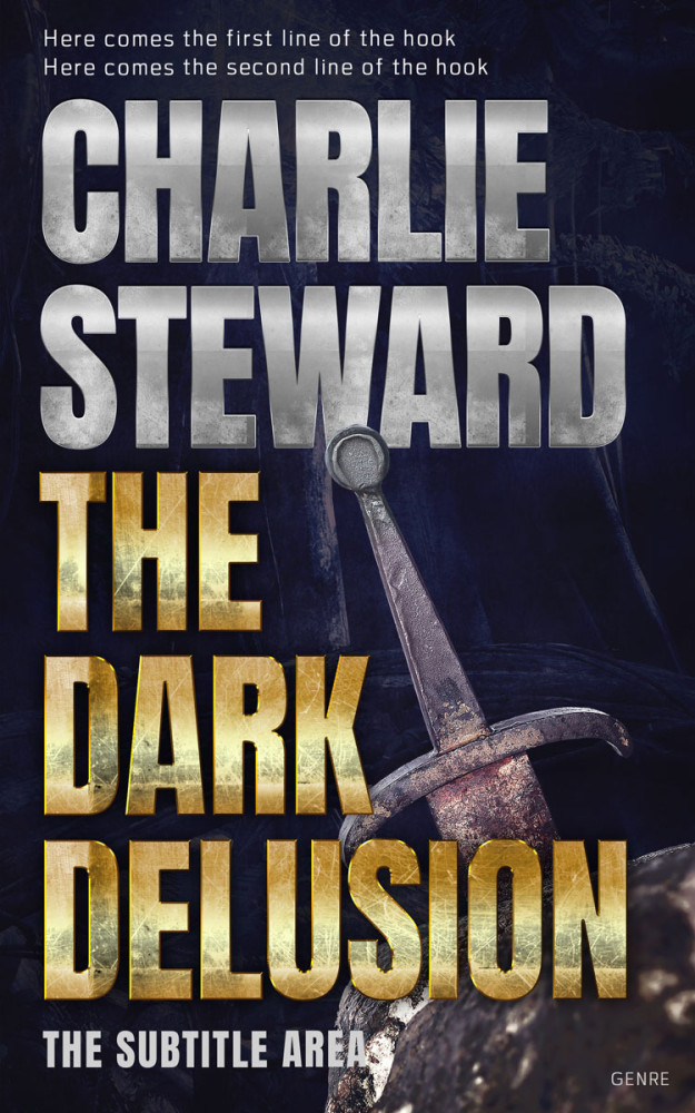 Front view of Steel Gray #20844 - Premade Historical Book Cover