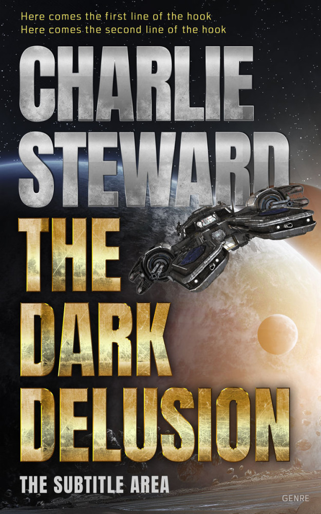 Front view of Thunder #20849 - Premade Apocalyptica Book Cover