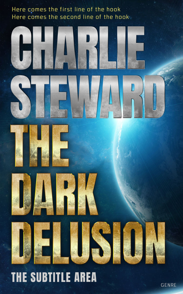 Front view of Big Stone #20851 - Premade Apocalyptica Book Cover