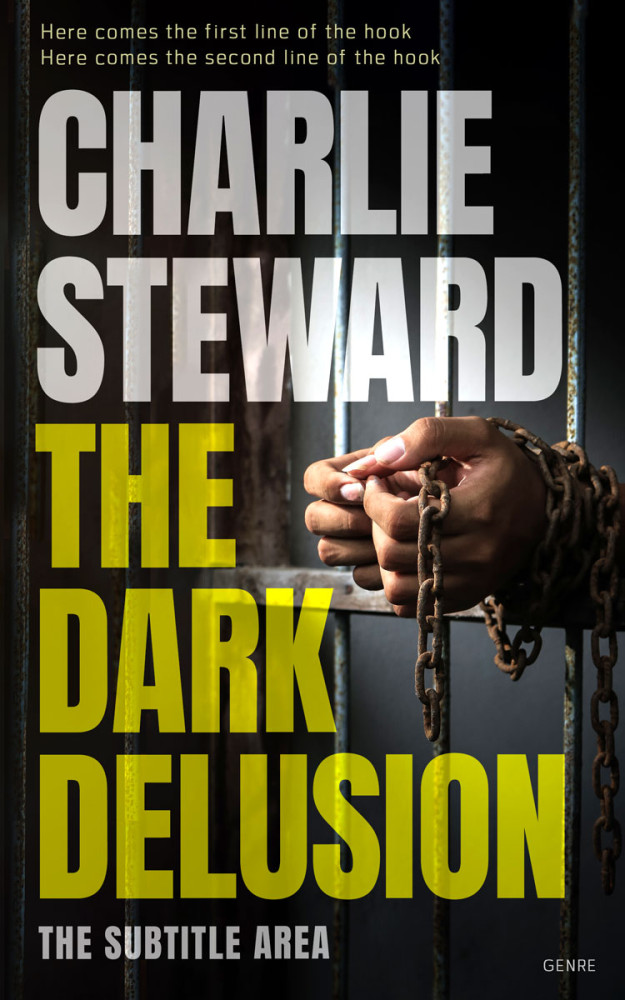 Front view of Cod Gray #20856 - Premade Mystery & Thriller & Suspense Book Cover