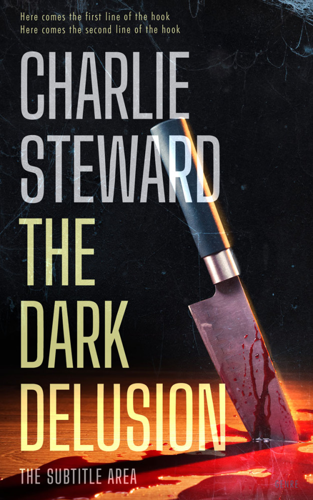 Front view of Thunder #20859 - Premade Mystery & Thriller & Suspense Book Cover