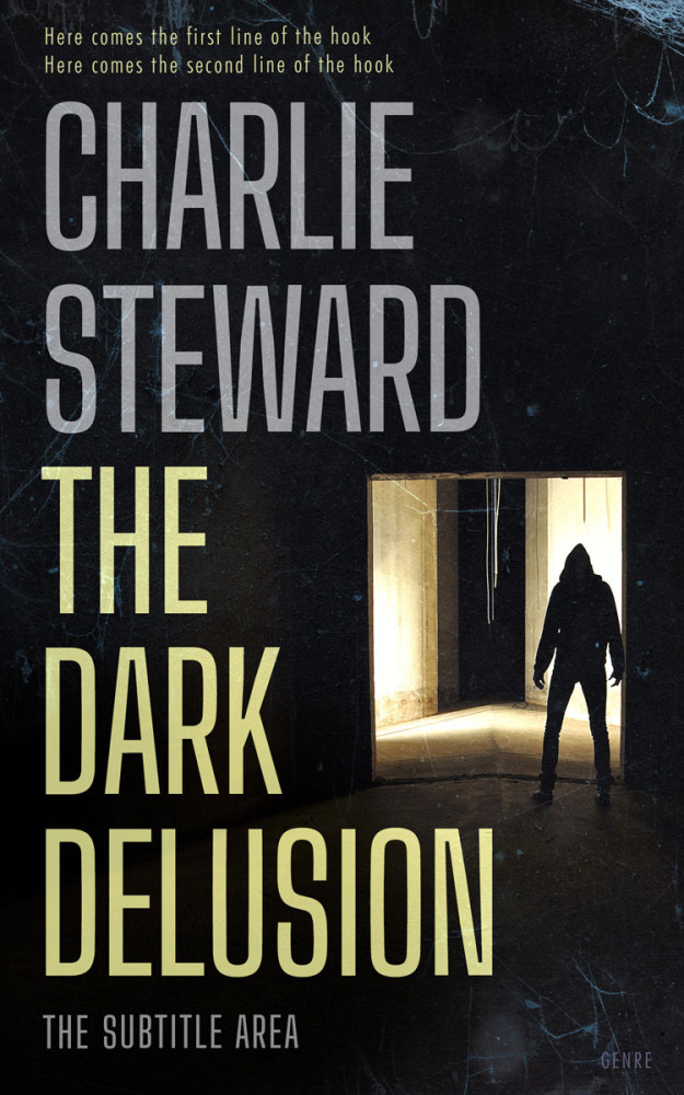 Front view of Heathered Gray #20860 - Premade Mystery & Thriller & Suspense Book Cover