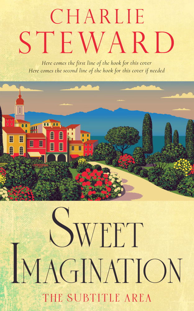 Front view of Mineral Green #20901 - Premade Romance Book Cover