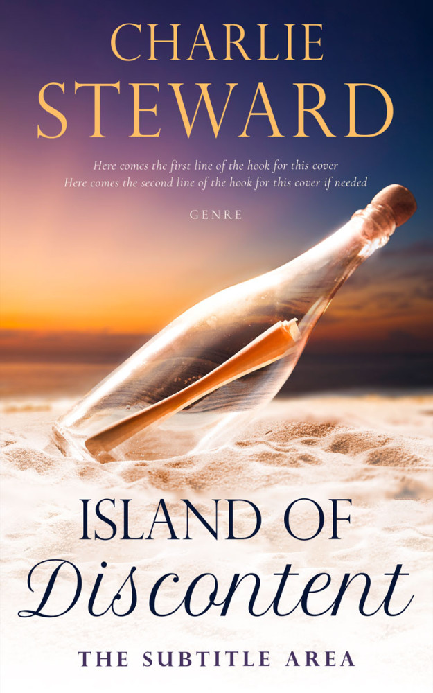 Front view of Martinique #20910 - Premade Mystery & Thriller & Suspense Book Cover