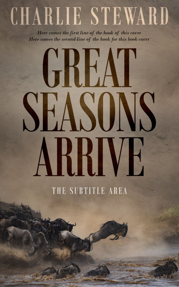 Front view of Sand Dune #20934 - Premade Travel Book Cover