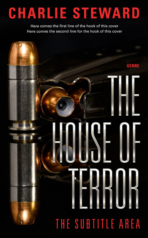 Front view of Old Rose #20958 - Premade Mystery & Thriller & Suspense Book Cover