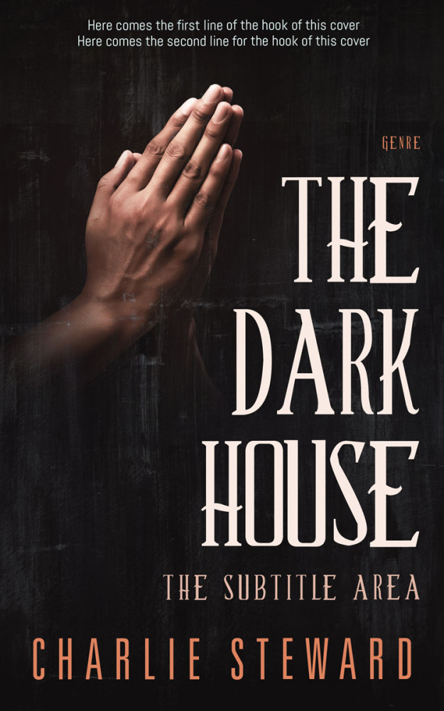 Front view of Cod Gray #20991 - Premade Health & Mind & Body Book Cover