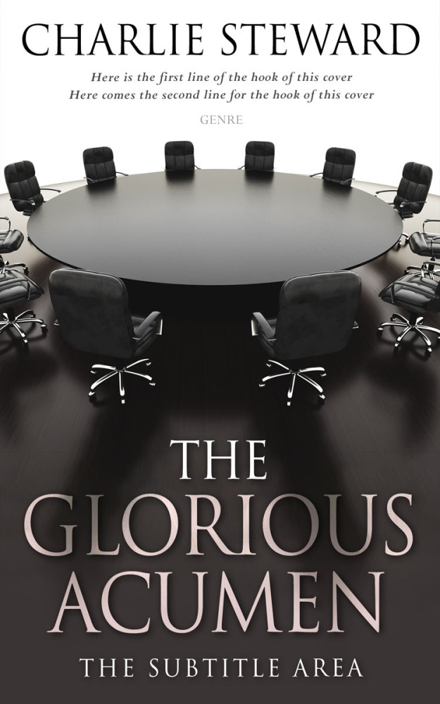 Front view of Mine Shaft #21014 - Premade Business Book Cover