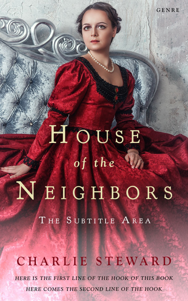 Front view of Copper Rust #21040 - Premade Historical Book Cover | BookCoverZone