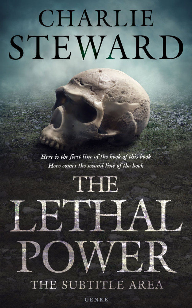 Front view of Outer Space #21087 - Premade Mystery & Thriller & Suspense Book Cover