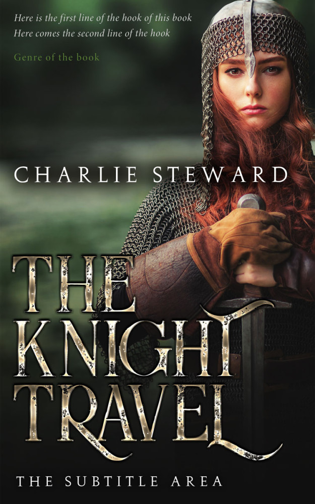 Front view of Heavy Metal #21139 - Premade Historical Book Cover