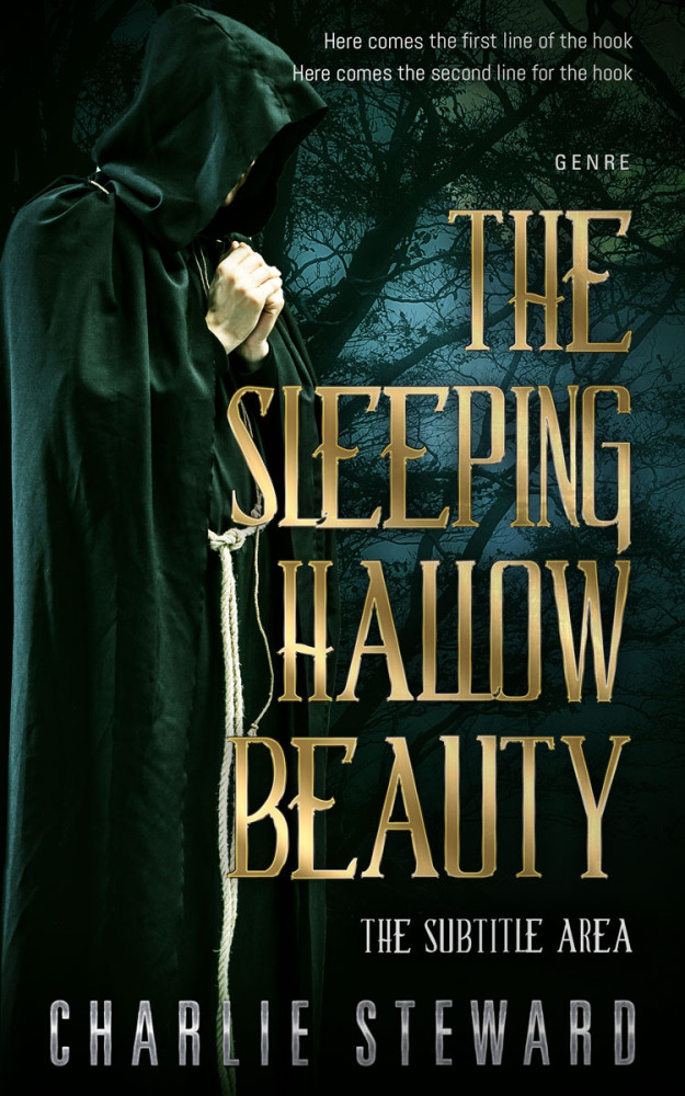 Front view of Racing Green #21149 - Premade Fantasy Book Cover | BookCoverZone