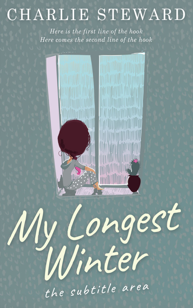 Front view of Juniper #21196 - Premade Teen & Young Adult Book Cover