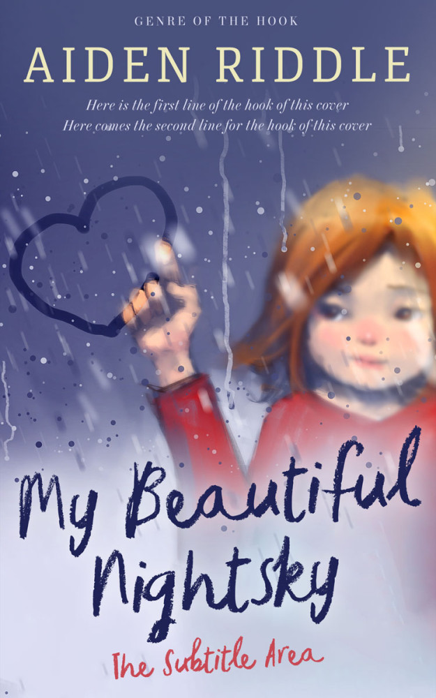 Front view of Comet #21209 - Premade Teen & Young Adult Book Cover