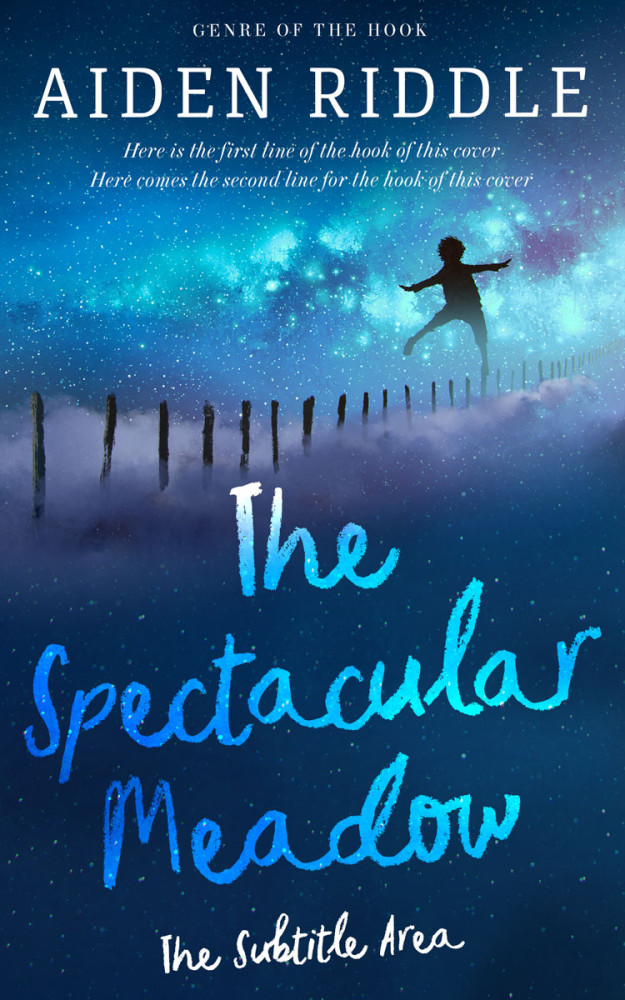 Front view of Biscay #21212 - Premade Surreal Book Cover