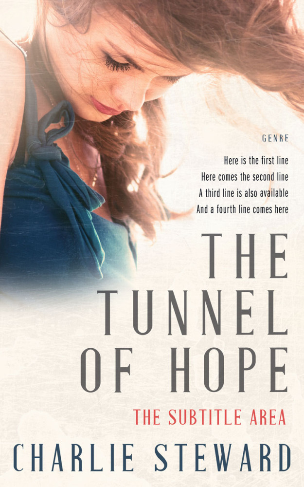 Front view of Mako #21248 - Premade Romance Book Cover