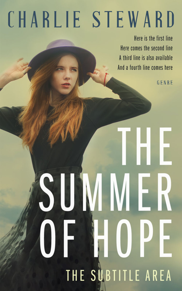 Front view of Locust #21249 - Premade Travel Book Cover