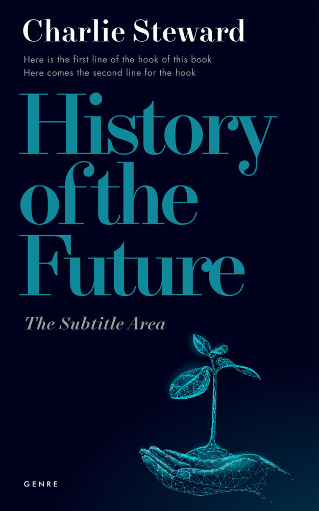 Front view of Black Pearl #21286 - Premade Science & Nature Book Cover