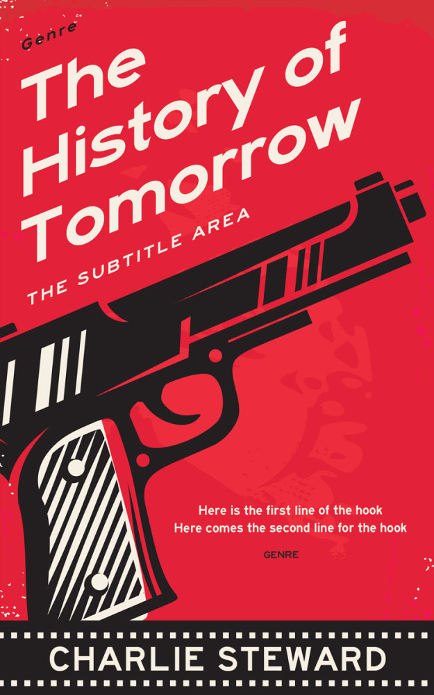 Front view of Thunder #21301 - Premade Mystery & Thriller & Suspense Book Cover