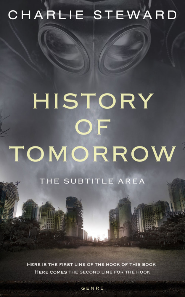 Front view of Tundora #21318 - Premade Apocalyptica Book Cover