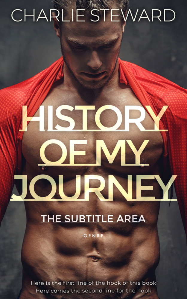 Front view of Woody Brown #21329 - Premade Erotica Book Cover