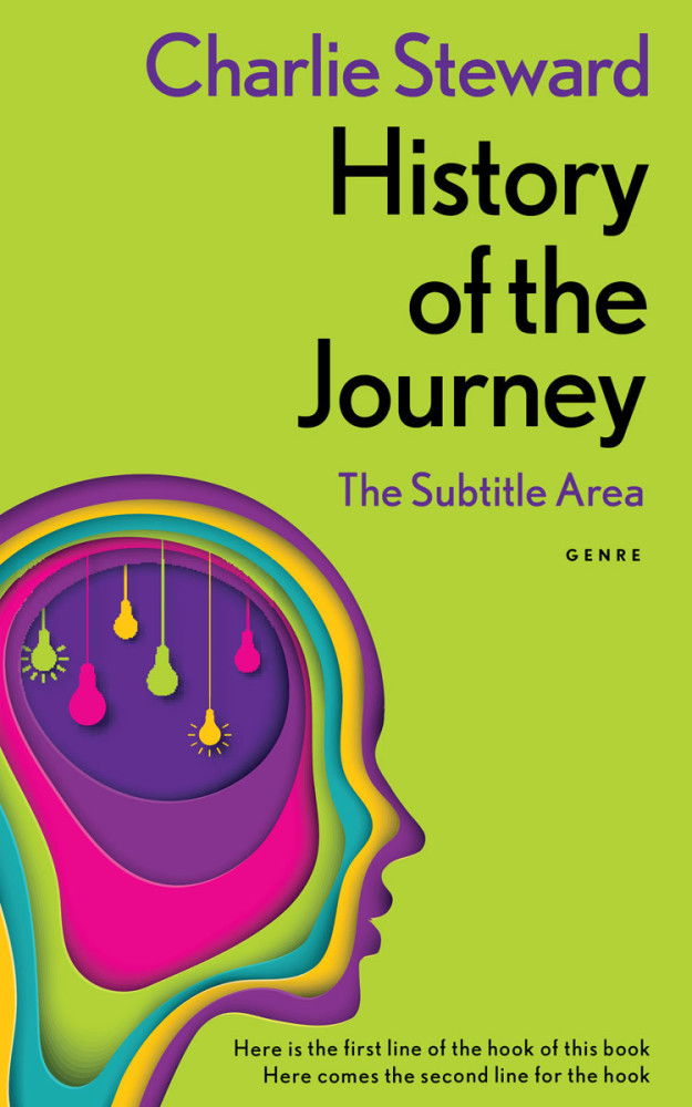 Front view of Atlantis #21357 - Premade Health & Mind & Body Book Cover